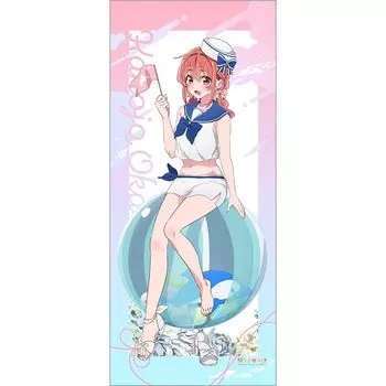 Keith Extra Large Tapestry Sailor Approximately Width 72 x Height 160cm Made of Polyester Rent-A-Girlfriend (Sumi Sakurazawa/Marine Swimsuit)