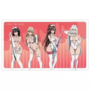 Keith Strike the Blood Новый резиновый коврик Приблизительная ширина 600 x высота 350 x толщина 2 мм Изготовлен из полиэстера и резины (купальник медсестры)