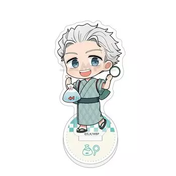 Keith WIND BREAKER Acrylic Stand Approximately long side 130 x short side 70 x thickness 3mm Acrylic (Hajime Umemiya/Yukata)