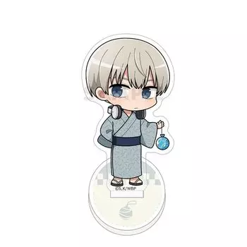 Keith WIND BREAKER Acrylic Stand Approximately long side 130 x short side 70 x thickness 3mm Acrylic (Ren Kaji/Yukata)