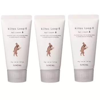 Keitos Loop Hair Cream 6 40 г кондиционер для профессионалов x набор из 3 предметов [Suncall] Hair Salons