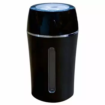 KEIYO Ultrasonic Humidifier USB Type Car Humidifier Mini Humidifier Compatible with Aroma Oil Quiet Black AN-S076