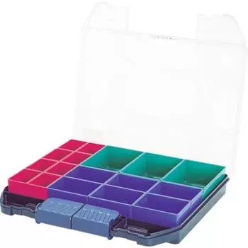 Кейс для деталей Ring Star, цветная маленькая коробка для легкой сортировки x W375 x Mr. SP-4030 [Д424 В72 мм]