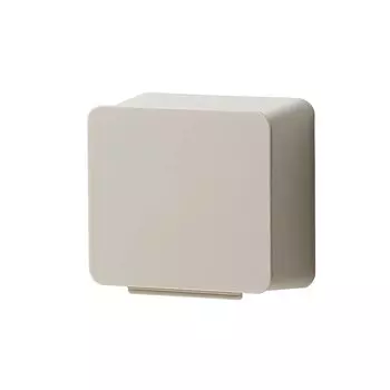 Кейс для хранения Ideaco Wall Pocket S, крепится к любой стене, песочно-белый