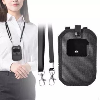 Кейс для хранения с шейным шнурком, уличный органайзер, легкая сумка-чехол для переноски L 11cmx7.5cmx3cm