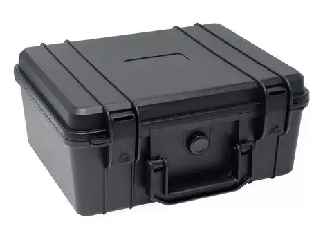 Кейс для оружия с высокой степенью защиты, двухъярусный, 26 см x 20 см x 12 см, армейский, 6,2 л чёрный