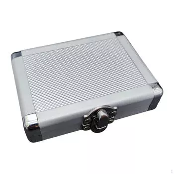 Кейс для переноски из алюминиевого сплава, Мини-кейс для инструментов, Жесткий кейс, Легкий, 7,09 x3,39 x1,14