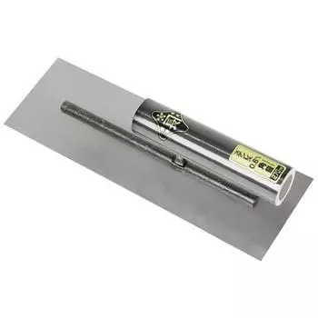 Кельма квадратная из нержавеющей стали Kincho без заклепок 270 мм, черный узор, спецификация 0,6 мм