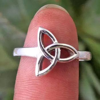 Кельтское кольцо, Кольцо унисекс, Серебряные украшения с подвесками, Ювелирные изделия ручной работы, Серебряное кольцо 4 серебряный