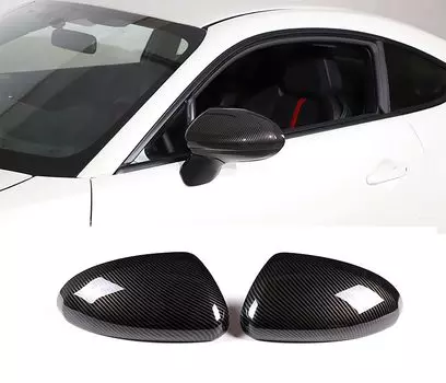 KELEIMAI совместим с Toyota GR86 ZN8 Subaru BRZ ZD8 2022 Автомобильное дверное зеркало, декоративная накладка на боковое зеркало, наружные пользовательские детали, дверное зеркало