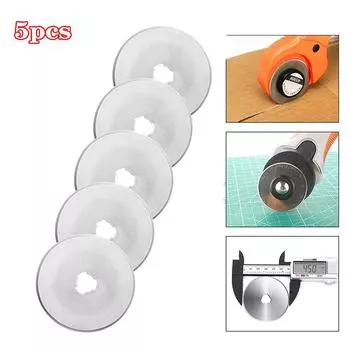 Kell 5 шт. 45 мм круговой режущий роторный резак сменные лезвия швейный инструмент для квилтинга 5pcs