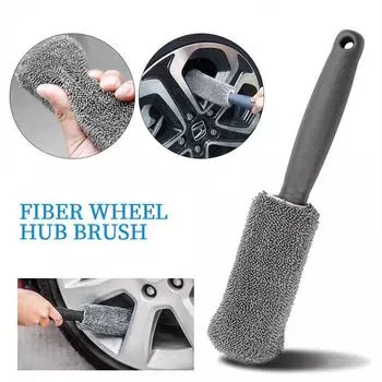 Kell из микрофибры, щетка для чистки легкосплавных дисков автомобиля, инструмент для мытья шин, очиститель с мягкой щетиной