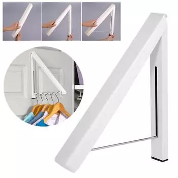 Kell Выдвижная складная настенная вешалка для одежды, сушилка для белья, органайзер