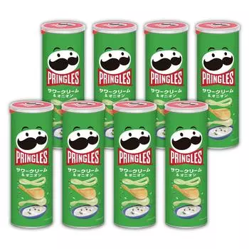 Kellogg Pringles Cream 110 г x 8 коробок Sour & Onion
