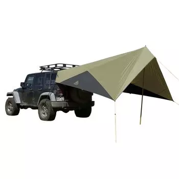 KELTY Outdoor Camping Car Side Tent WAYPOINT TARP Shadow A40834221 x 420 xx 18 x 18 см Вяз/Темный Растянутый/337 244 см, в сложенном виде/58