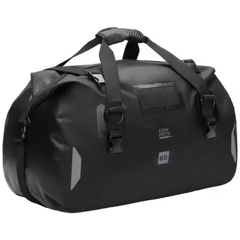 KEMIMOTO Мотоциклетное Сиденье Туринговое 65 л с Плечевым Светоотражателем и Воздушным Идеально для Поездок на 3 Ночи или Сумка, 100% Водонепроницаемая, Сумка, Сумка для Кемпинга/Туринга,