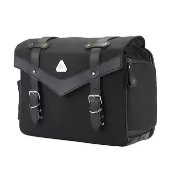 KEMIMOTO мотоциклетный боковой глушитель мотоциклетное седло вощеный холст лучший водный мотоцикл огонь универсальный боковой небольшой предмет идеально подходит для Super Cub чёрный