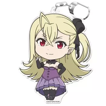 Kemonomichi Puni Key chain with stand Carmilla Flag-raising! Colle!