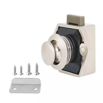 Кемпер Автомобильный замок-защелка для автофургона, катера, мотора, дома, шкафа, ящика, защелки, кнопки, замки для мебели, фурнитура, замок для автомобиля, дорожные аксессуары серый