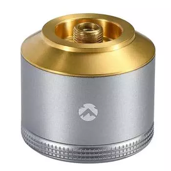 КЕМПИНГ ЛУНА Кемпинг Карманный бак ОД Тип Газовый фонарь Насадка для горелки TC-15 (Серебряный)