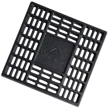 Кемпинг Луна (КЕМПИНГ ЛУНА) Подставка для костра Подставка для угля Чугунный ростл (Т-250 (25x25cm))