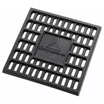 КЕМПИНГ MOON Костер Угольная кровать Чугунный ростл 17,5x17,5 см T-175