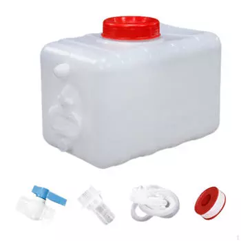 Кемпинг Прямоугольный Водный, Диспенсер Емкости Напитки, Контейнер, Уличный Ведро для 15L