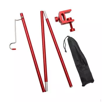 Кемпинг складной фонарь стойка для фонаря кормушка для птиц вешалка с сумкой для хранения света Single Function