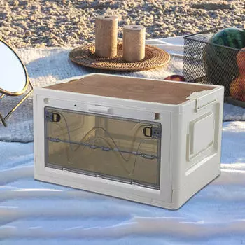 Кемпинг складной ящик складной шкаф органайзеры с подсветкой спальни гостиные ящики для хранения Clear