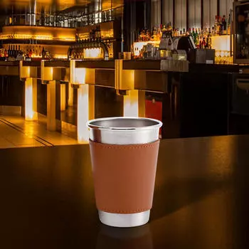 Кемпинговая кружка для кофе Americano Cup Легкая нержавеющая сталь для воды 300ml