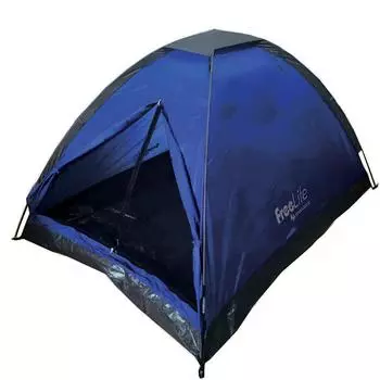 Кемпинговая палатка Andoutdoor Monodome C на 4 человека — НАТУРАЛЬНЫЙ СИНИЙ