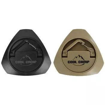 Кемпинговая палатка с магнитным крючком, навес для уличной палатки, подвесной крючок с пряжкой (черный) из