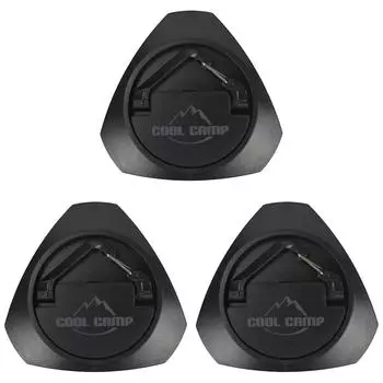 # Кемпинговая палатка с магнитным крючком, навес для уличной палатки, подвесной крючок с пряжкой (черный)