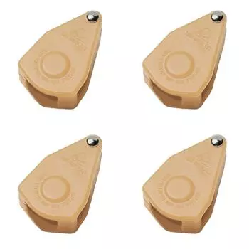 Кемпинговая палатка шкив регулируемый Кемпинговый шкив регулятор (Горчично-желтый)