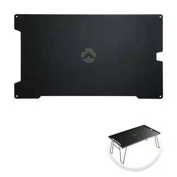 Кемпинговая стойка Moon Ground Rack Field Rack Алюминиевая верхняя пластина Черная Черная шестерня T-2308-BK