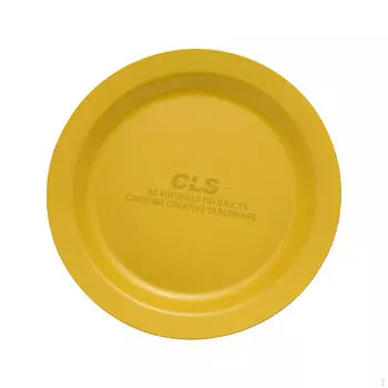 Кемпинговая тарелка, кухонная утварь, столовая посуда, легко моется, легкая, походная, столовая посуда, кухонные принадлежности жёлтый