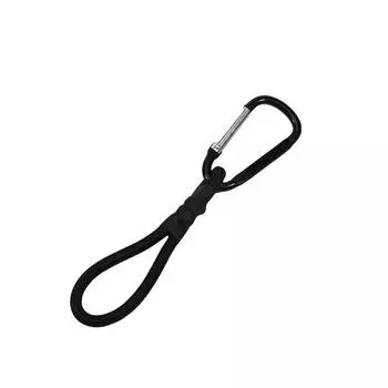 Кемпинговые эластичные веревки, наружные эластичные веревочные пряжки, прочность для палатки для кемпинга, наружное снаряжение, фиксация One Size чёрный