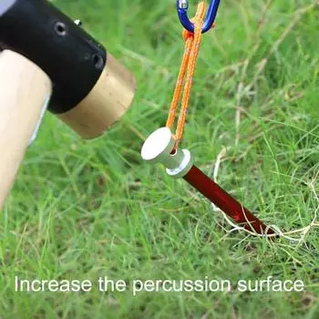 Кемпинговые колышки для навеса быстро фиксируются, удобные в использовании, гладкие, практичные, для похода, гвозди для палатки красный