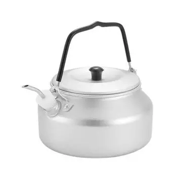 Кемпинговый чайник Портативный легкий походный кофейник из алюминиевого сплава с удлиненным носиком из нержавеющей стали для пеших прогулок на открытом воздухе Кемпинг Пикник Рыбалка