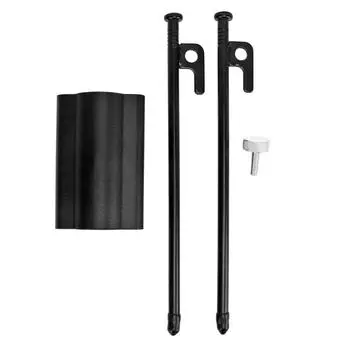 Кемпинговый держатель для палатки из алюминиевого сплава и меди с регулируемой гайкой для палатки на открытом воздухе