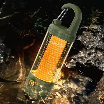 Кемпинговый фонарь Atmosphere Lamp USB перезаряжаемый легкий свет палатка для походов зелёный