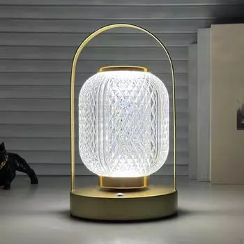 Кемпинговый фонарь, уличный светильник, украшение стола, подзарядка, беспроводной светильник для палатки, для дома чёрный