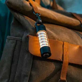 Кемпинговый фонарь водонепроницаемый 3 режима фонарик палатка подвесной светильник для террасы походы чёрный