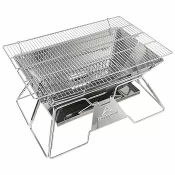 Кемпинговый гриль-костер Moon, подставка для костра, печь-барбекю, 2 регулируемых по высоте больших холщовых чехла, в комплекте MT-3