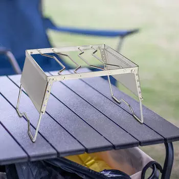 Кемпинговый гриль складная решетка для костра сушилка для жарки портативный барбекю для