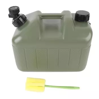 Кемпинговый контейнер для воды с краном, утолщенный ПЭ, защита от протечек, большая вместимость, хранение воды для кемпинга L(for 6.5-9kg)