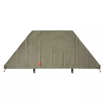 Кемпинговый лунный костер-отражатель, лобовое стекло, сменный шест из брезента, диаметр до использования круглого деревянного стержня для самостоятельного создания костра цвета хаки (КЕМПИНГ