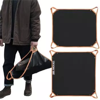 Кемпинговый огнестойкий коврик с вешалкой для ушей, огнестойкая подкладка для пикника на открытом воздухе, барбекю Small