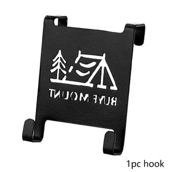 Кемпинговый столик, крючок для бака, зажим для крючка из нержавеющей стали, аксессуары для бензобака с бутаном