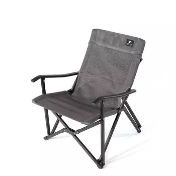 Кемпинговый стульчик Moon Mesh Low Кемпинговый стульчик Mesh Low Серый (КЕМПИНГ ЛУНА) F-1003-WH